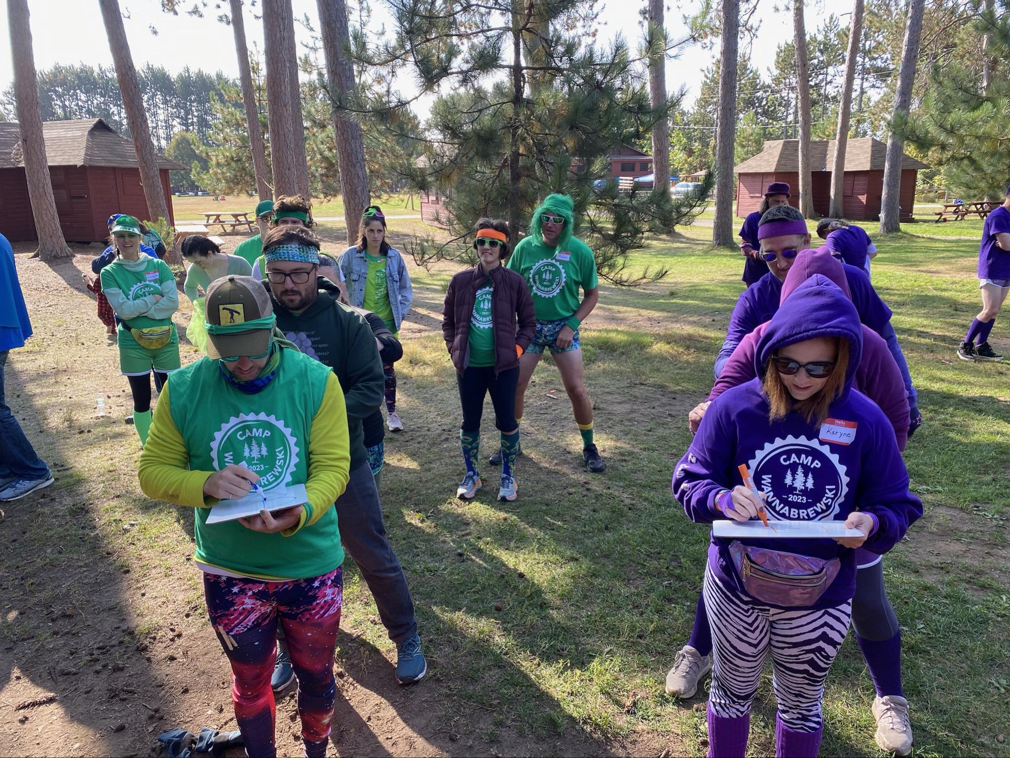 Gordon with tiger face paint